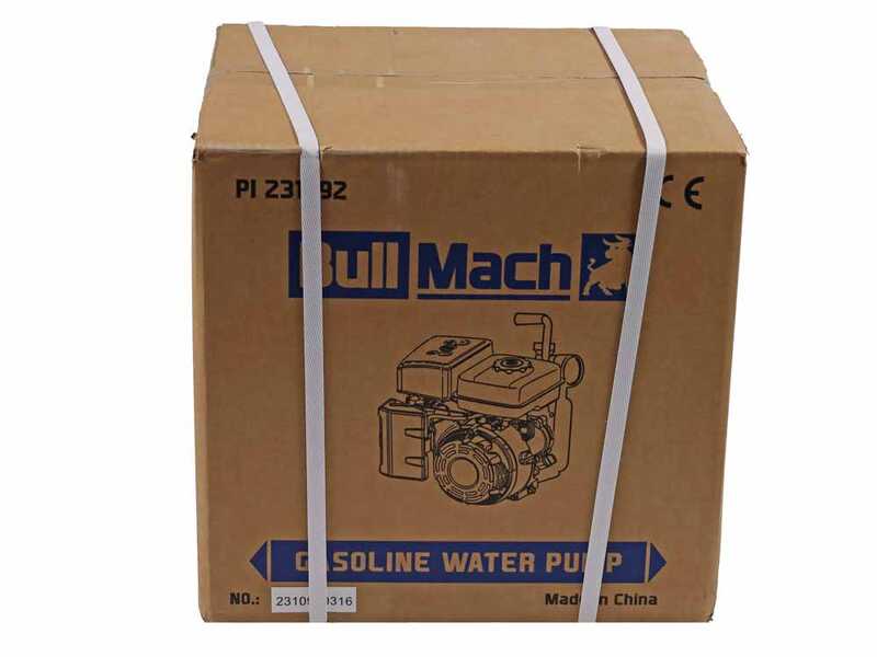 BullMach AQUANIS 25 - Motobomba de gasolina - con racores de 25 mm