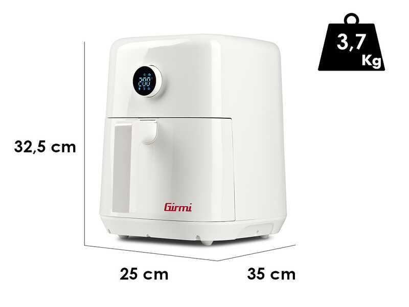 Girmi FG86 Ecofrit Easy - Freidora de aire digital