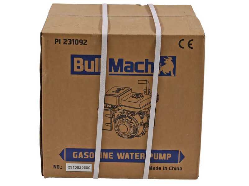 BullMach AQUANIS 30 - Motobomba de gasolina - con racores de 30 mm