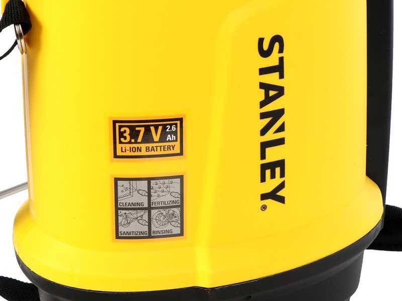 Stanley SXSPBS05E - Pulverizador de mochila a bater&iacute;a - 5 l - 3,7V/2,6Ah