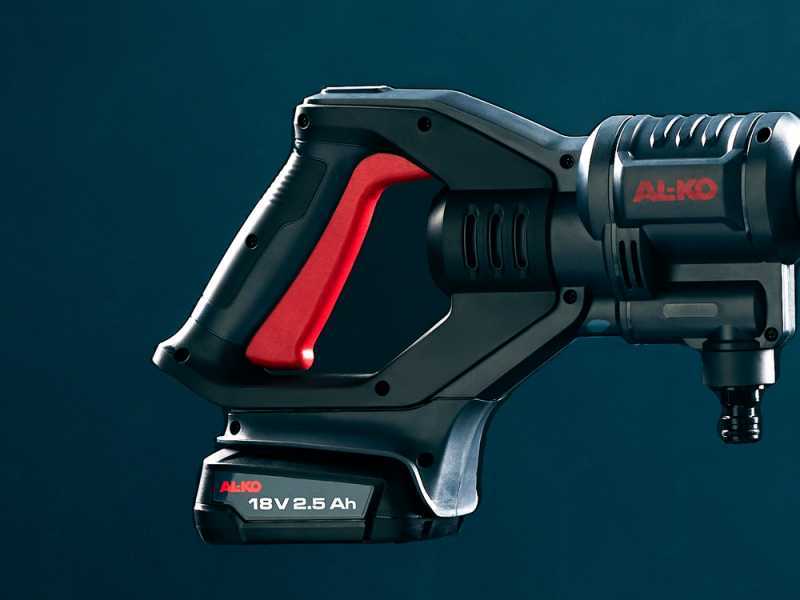 AL-KO PW 1850 - Pistola hidrolimpiadora de bater&iacute;a - 18V/2,5 Ah