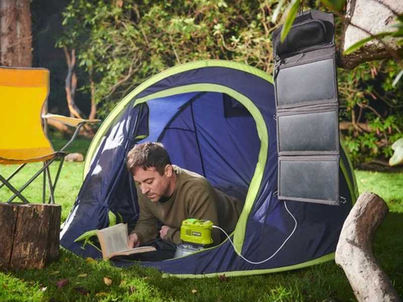 Ryobi RY18BI150B-0 - Inversor 18V 2Ah - Potencia 150 W - Funci&oacute;n cargador de bater&iacute;as