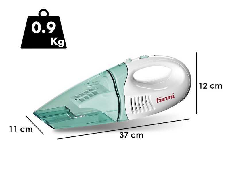 Girmi AP10 - Aspirador port&aacute;til recargable wet &amp; dry - Bater&iacute;a 4,8V