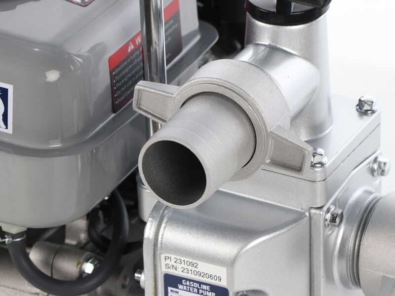 BullMach AQUANIS 40 - Motobomba de gasolina - con racores de 40 mm