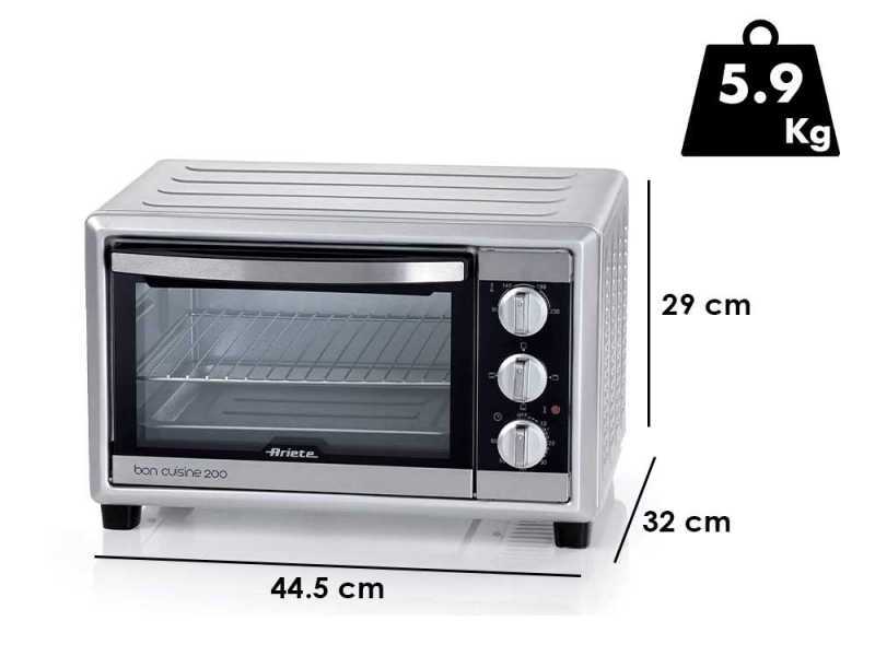 Ariete Bon Cuisine 200 - horno el&eacute;ctrico est&aacute;tico - 20L 1380W