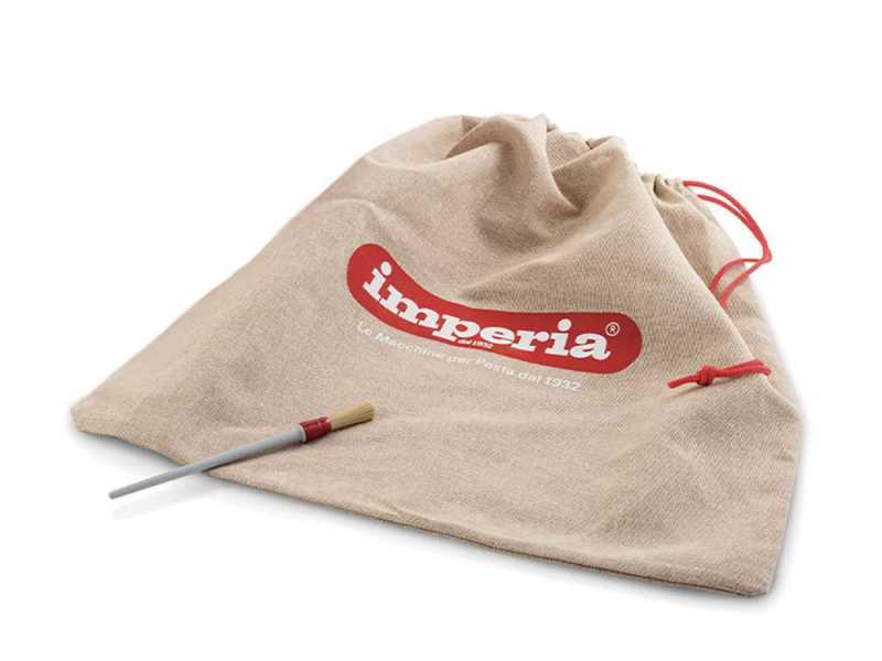 Imperia iPasta T. 6,5/12 mm Pasta rugosa - Máquina para hacer pasta manual INOX