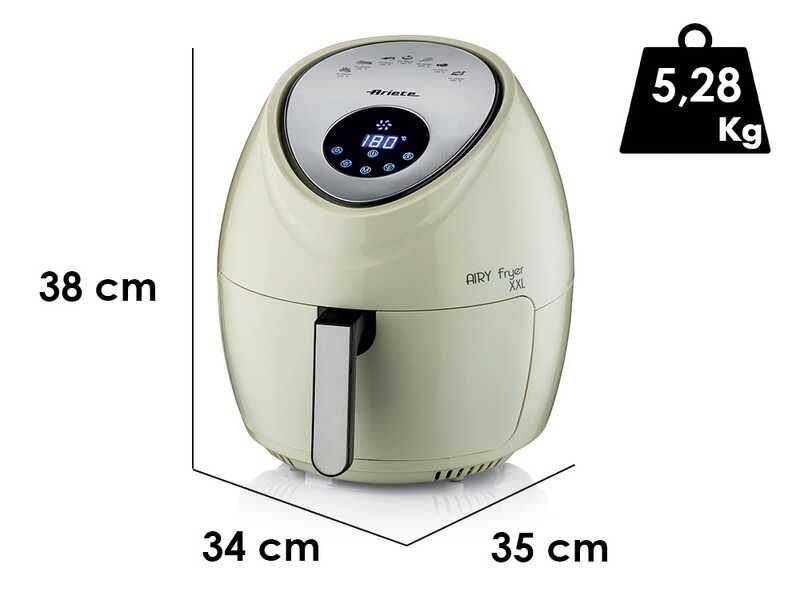 Ariete 4618/02 Airy Fryer XXL Beige - Freidora de aire