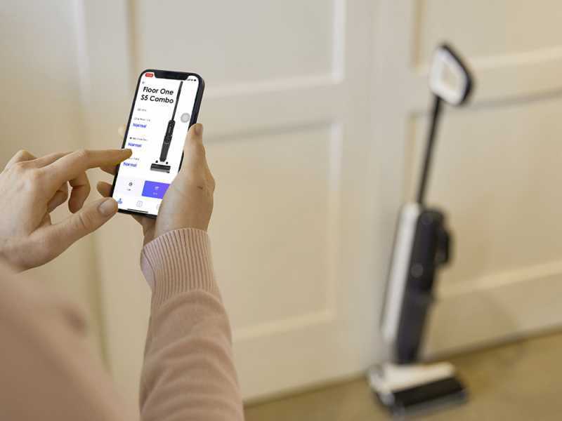 Tineco Floor One S5 Combo Plus - Fregadora de bater&iacute;a y aspirador - 3 en 1 lava, seca y aspira