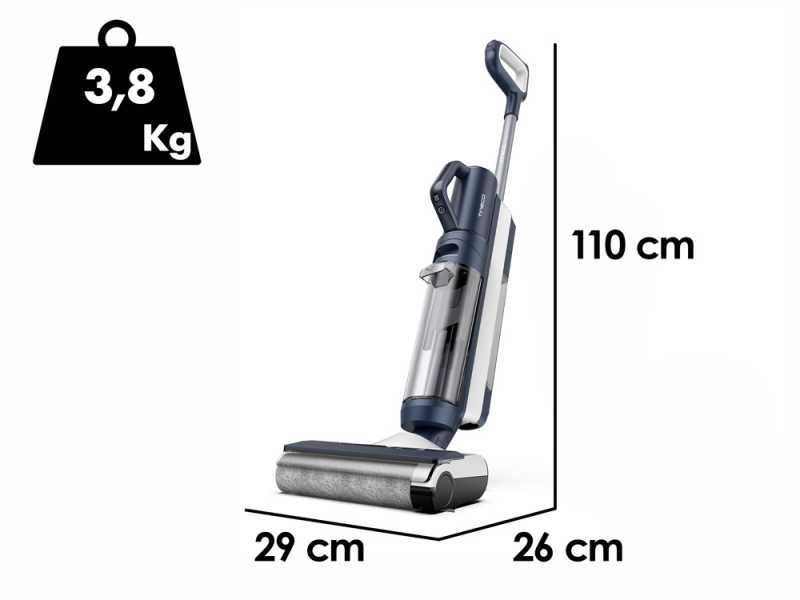 Tineco Floor One S5 Combo Plus - Fregadora de bater&iacute;a y aspirador - 3 en 1 lava, seca y aspira