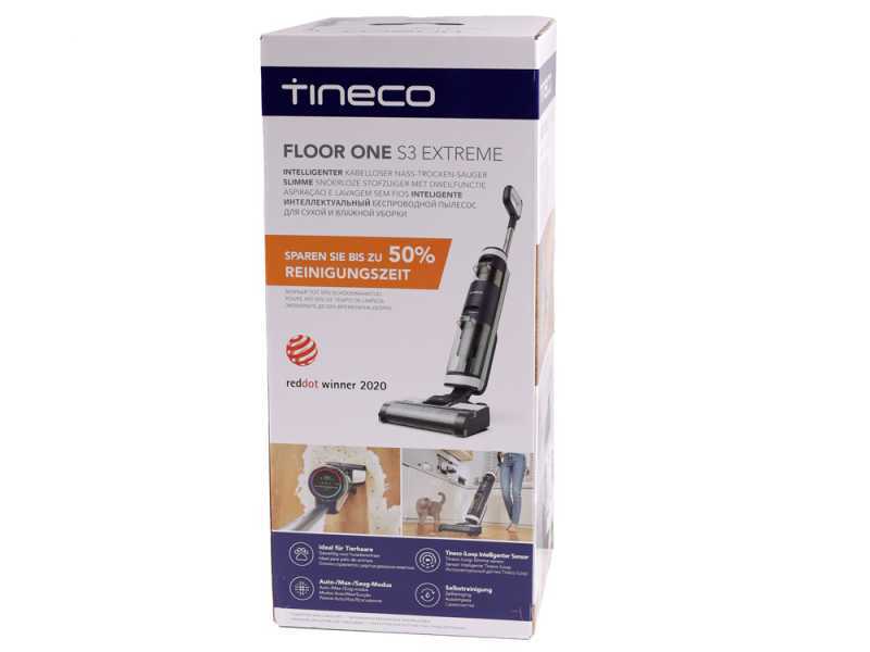 Tineco Floor One S3 Extreme - Fregadora de bater&iacute;a smart - 3 en 1: lava, seca y aspira