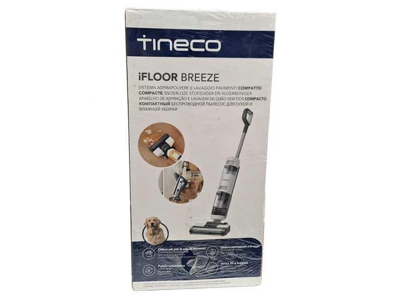 Tineco iFloor Breeze - Fregadora de bater&iacute;a 3 en 1 lava, seca y aspira