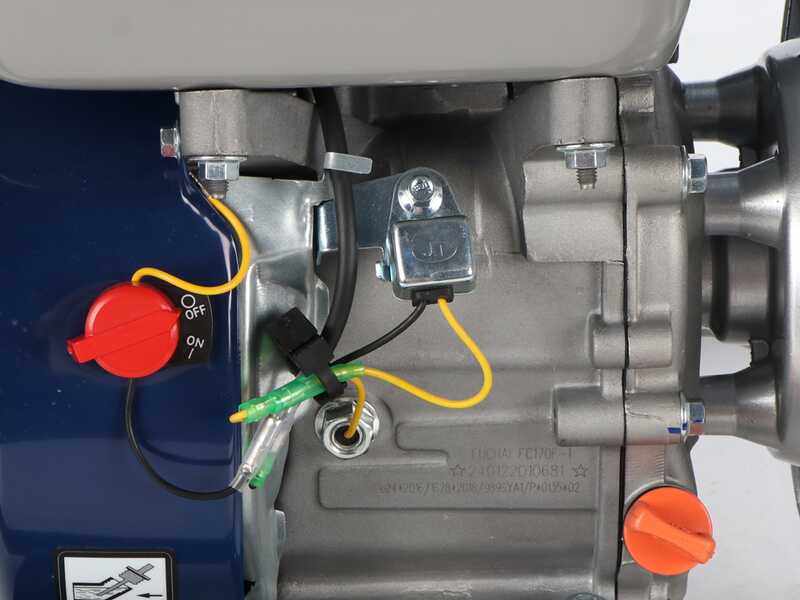 BullMach NERINA 50 - Motobomba de gasolina - para agua sucia - con racores de 50 mm