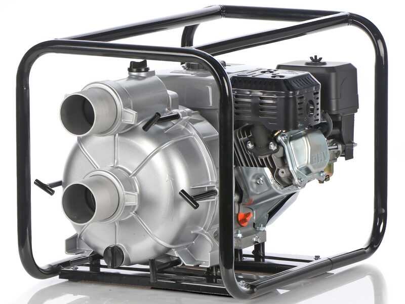 BullMach NERINA 80 - Motobomba de gasolina - Para agua sucia - con racores de 80 mm