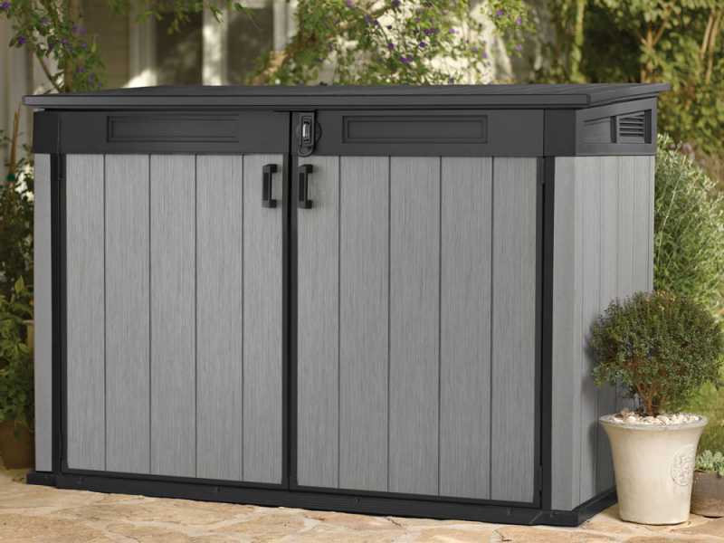 Keter Grande Store - Armario para herramientas de jard&iacute;n