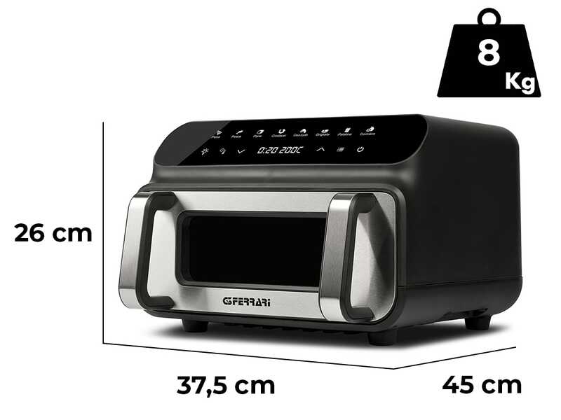 G3 Ferrari Friggisano BBQ - Freidora de aire multifunci&oacute;n