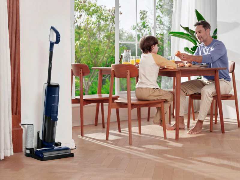 Tineco Floor One S6 Pet - Fregadora de bater&iacute;a smart - 3 en 1: lava, seca y aspira