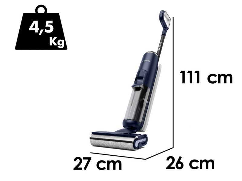 Tineco Floor One S6 Pet - Fregadora de bater&iacute;a smart - 3 en 1: lava, seca y aspira