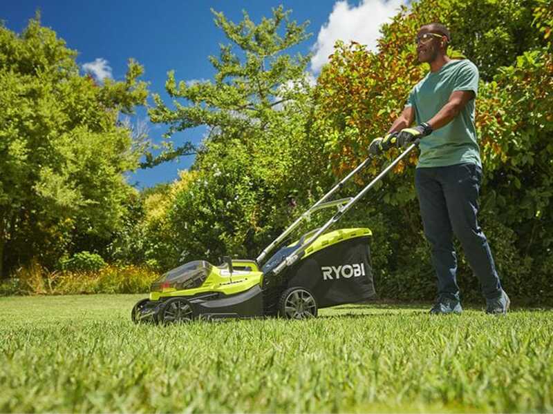 Ryobi RY18LMX37A-0 - Cortac&eacute;sped de bater&iacute;a 18V - BATER&Iacute;A Y CARGADOR NO EST&Aacute;N INCLUIDOS