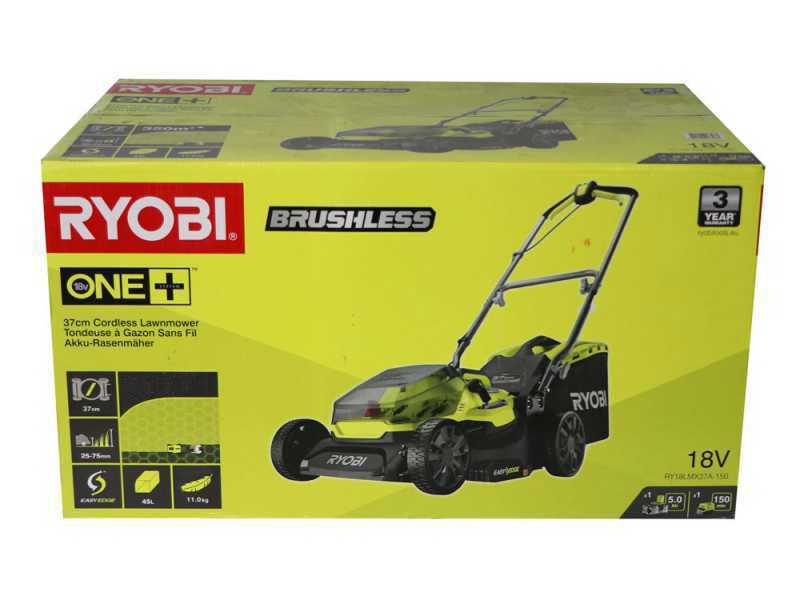Ryobi RY18LMX37A-0 - Cortac&eacute;sped de bater&iacute;a 18V - BATER&Iacute;A Y CARGADOR NO EST&Aacute;N INCLUIDOS