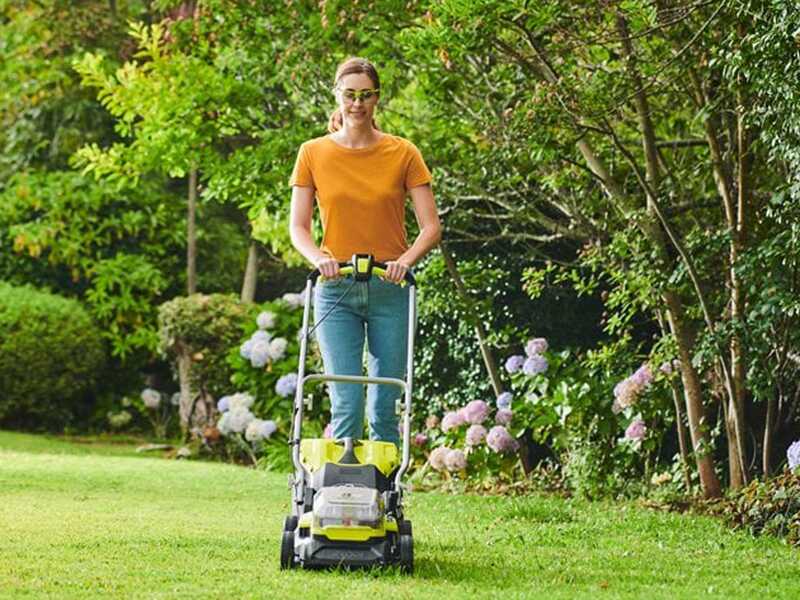 Ryobi RY18LMX37A-0 - Cortac&eacute;sped de bater&iacute;a 18V - BATER&Iacute;A Y CARGADOR NO EST&Aacute;N INCLUIDOS