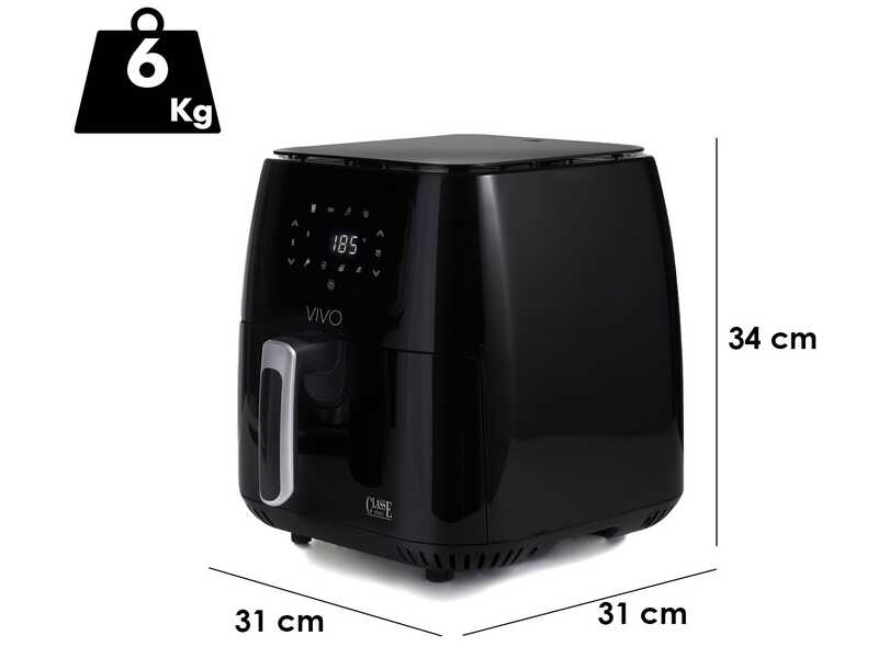 Classe VIVO Air Fryer 6.5 l - Freidora de aire digital