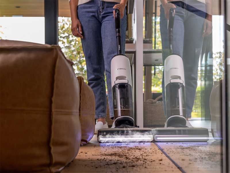 Tineco Floor One S7 Steam Plus - Fregadora de vapor smart - 3 en 1: lava, aspira y vaporiza