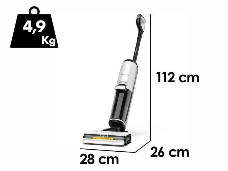 Tineco Floor One S7 Steam Plus - Fregadora de vapor smart - 3 en 1: lava, aspira y vaporiza