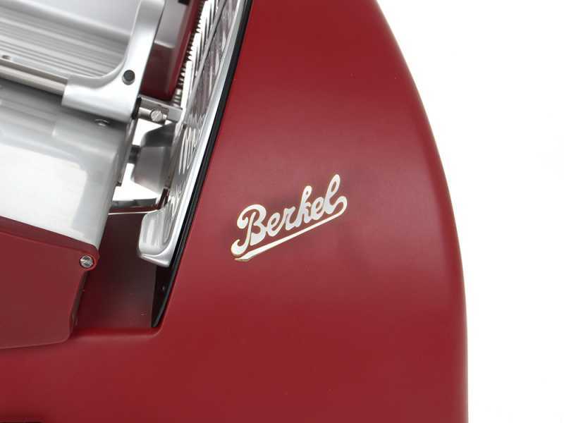 Berkel Home Line Plus 200 Rojo Mate - Cortadora de fiambre con cuchilla de 195 mm