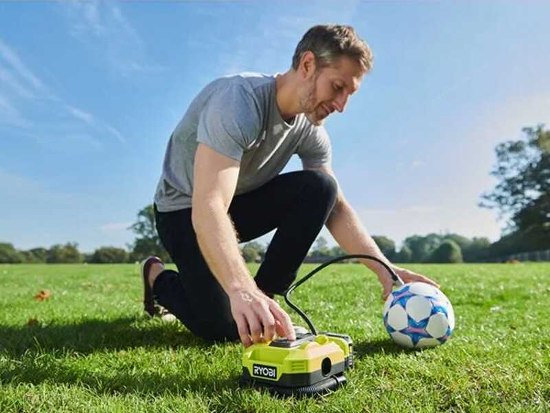 Ryobi RMI18-0 - Compresor port&aacute;til de bater&iacute;a - 18V - BATER&Iacute;A Y CARGADOR NO EST&Aacute;N INCLUIDOS