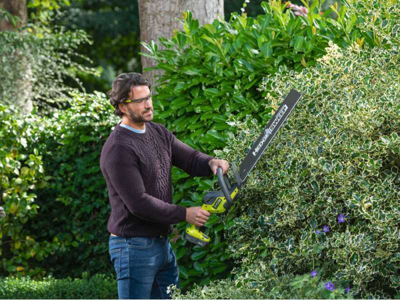 Ryobi RY18HT50A-120 - Cortasetos de bater&iacute;a - Cuchilla de 50 cm - 18V 2Ah