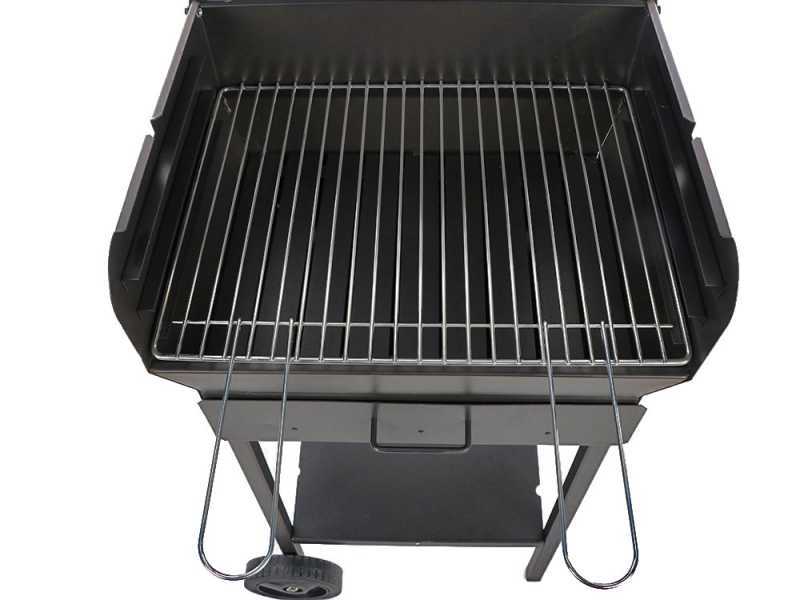 Mille Doriano Small - Barbacoa de carb&oacute;n de hierro artesanal - 47,5x37cm