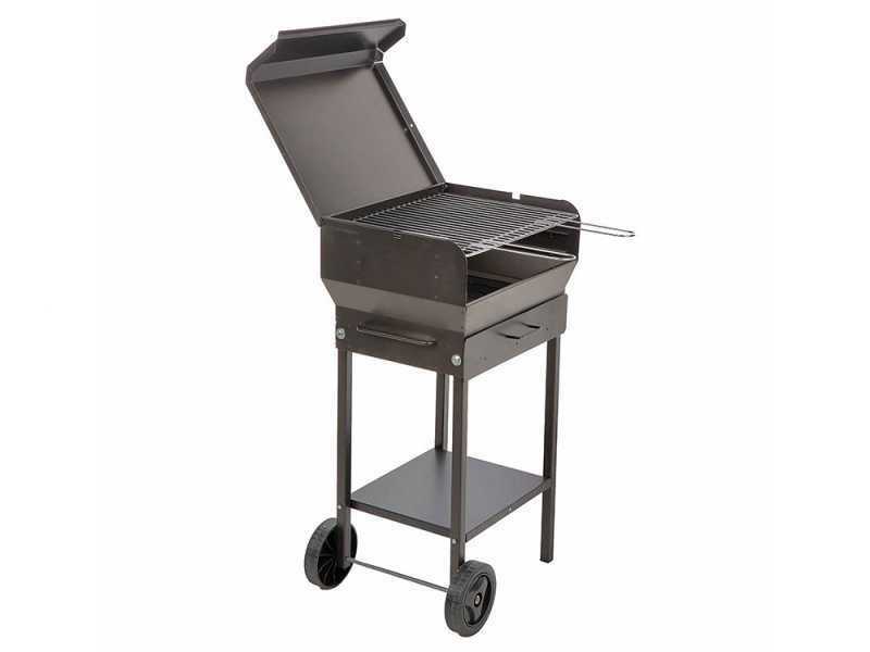 Mille Doriano Small - Barbacoa de carb&oacute;n de hierro artesanal - 47,5x37cm