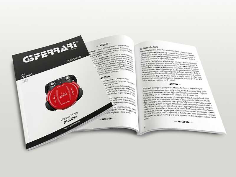 G3 Ferrari Delizia Negro - Horno para pizza el&eacute;ctrico - Piedra refractaria