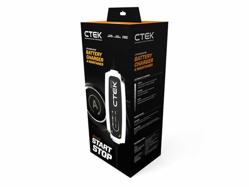 CTEK CT5 START/STOP 12V - Cargador de bater&iacute;as mantenedor autom&aacute;tico - 8 Etapas