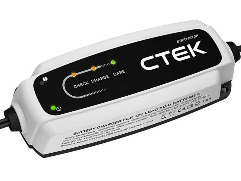 CTEK CT5 START/STOP 12V - Cargador de bater&iacute;as mantenedor autom&aacute;tico - 8 Etapas