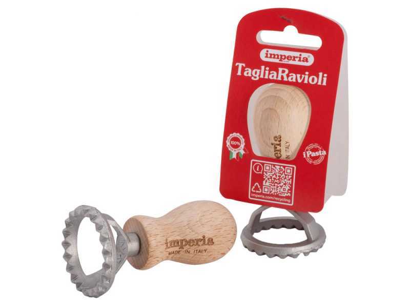 Imperia Cortador de raviolis redondo 48 mm - Accesorio para m&aacute;quinas de hacer pasta