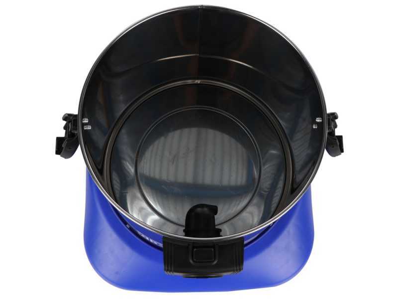 Annovi &amp; Reverberi 4100 - Aspirador de s&oacute;lidos y l&iacute;quidos - Bid&oacute;n Inox 20 lt - 1250W