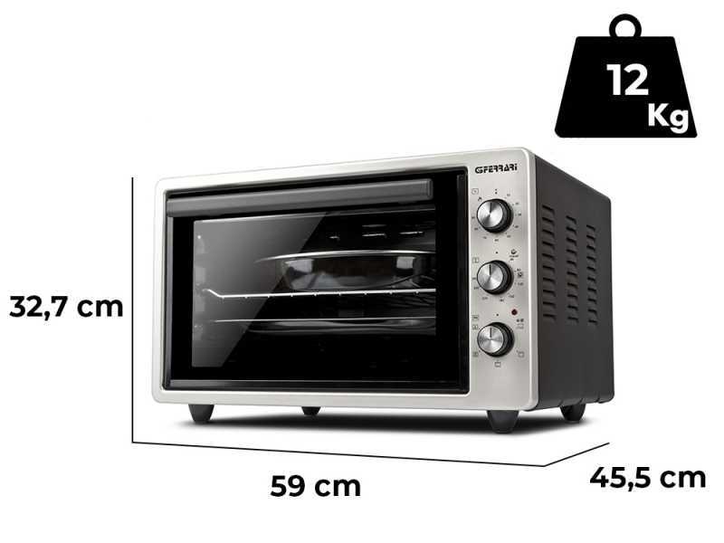G3 Ferrari Rost&ograve; - Horno el&eacute;ctrico ventilado - 45L 1400W