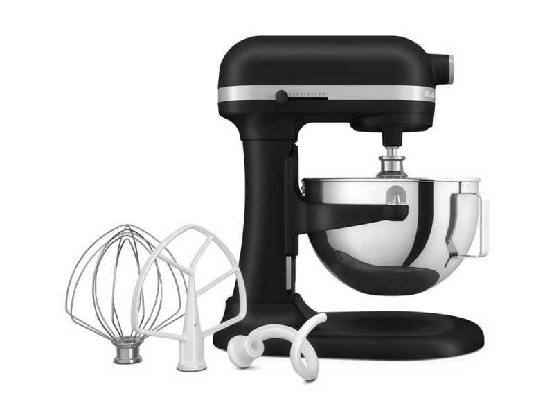 KitchenAid Heavy Duty 5KSM55SXX Negro Mate - Amasadora Planetaria