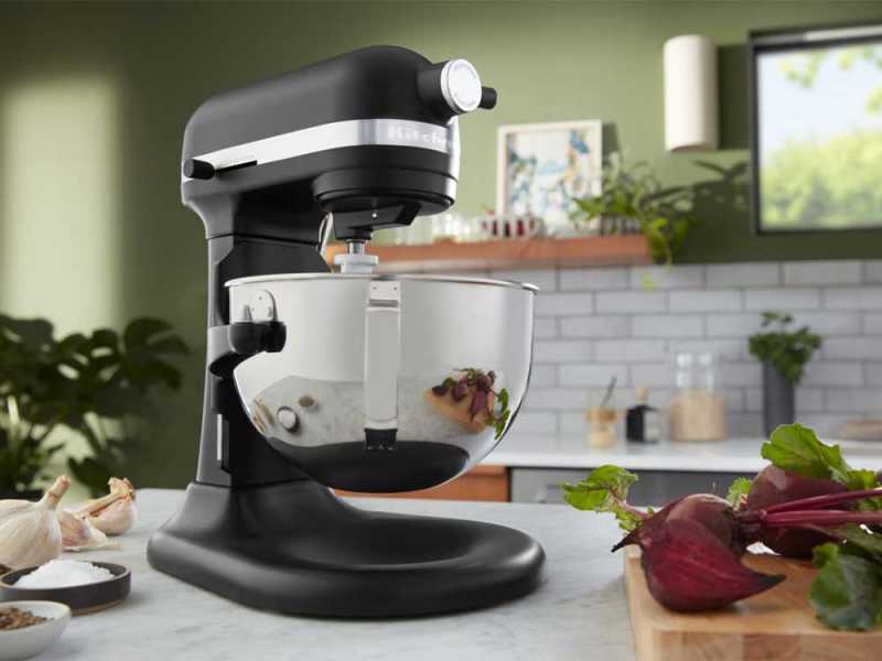 KitchenAid Heavy Duty 5KSM55SXX Negro Mate - Amasadora Planetaria