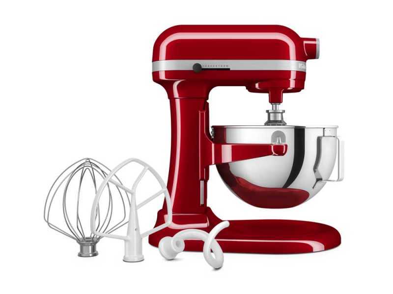 KitchenAid Heavy Duty 5KSM55SXX Roja - Amasadora Planetaria