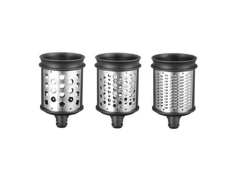 KitchenAid 5KSMEMVSC - Set 3 cilindros para Rebanadora/Rallador