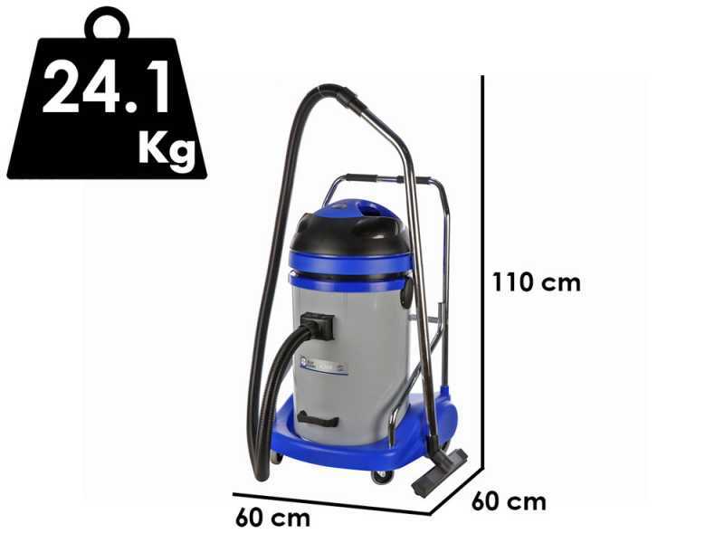 Annovi &amp; Reverberi 4300P - Aspirador de s&oacute;lidos y l&iacute;quidos - Bid&oacute;n de pl&aacute;stico 77 lt - 2400W