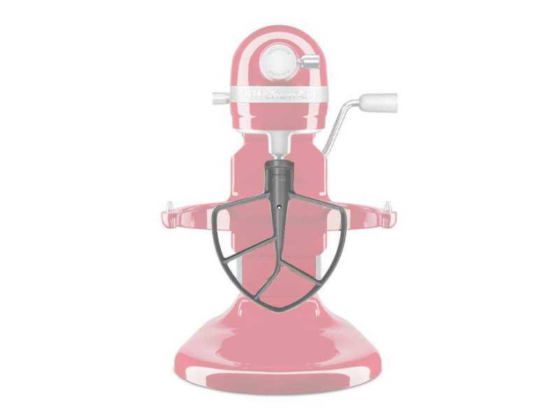 KitchenAid 5KSMBLSF - Batidor plano con revestimiento plateado
