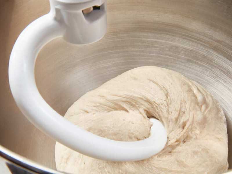 KitchenAid 5KSMBLWD - Gancho amasador revestido de blanco