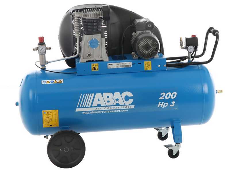 Abac A39B 200 CM3 - Compresor de aire monof&aacute;sico profesional de correa - 200 l