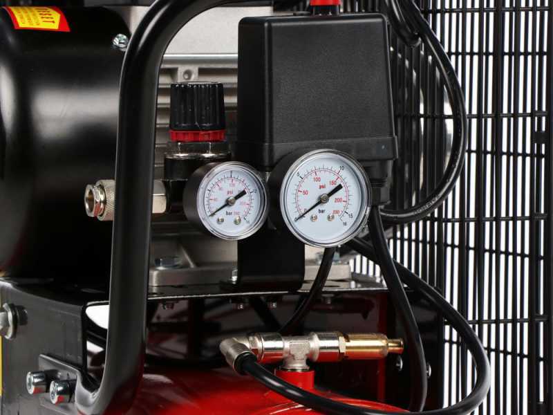 FIAC AB 50/268-2-MC - Compresor de aire el&eacute;ctrico monof&aacute;sico de correa - Motor 2 HP - 50 L