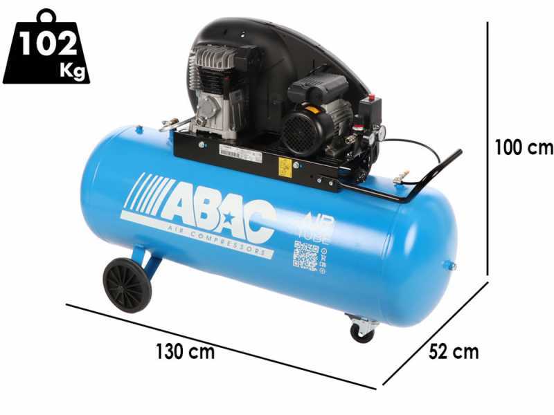 ABAC EXT A39B 200 CM3 - Compresor de aire el&eacute;ctrico monof&aacute;sico de correa - Motor 3 HP - 200 L