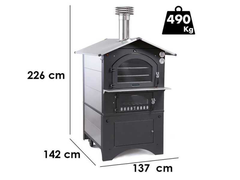 Fontana Gusto - Horno de le&ntilde;a de exterior 100x65 cm