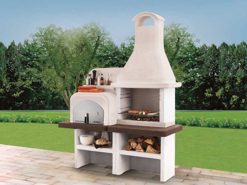 Palazzetti Grado 2 - Barbacoa de obra con horno